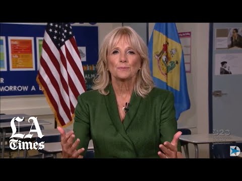 Jill Biden takes spotlight from her husband Joe at DNC