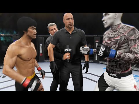Bruce Lee vs. Wendigo - EA Sports UFC 2 - Epic Fight 👊🐉