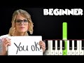 You Belong With Me - Taylor Swift | BEGINNER PIANO TUTORIAL + SHEET MUSIC by Betacustic