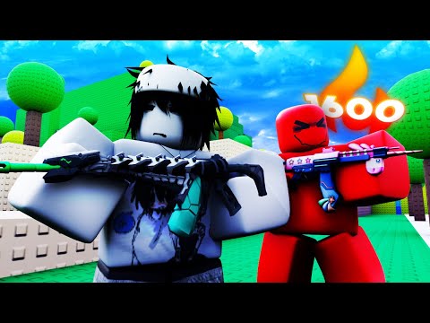 I Played With The #1 WINSTREAK Player In Roblox Hypershot