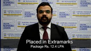Shivansh Thakur | MBA Placements | Jaipuria Ghaziabad | MBA Success Story
