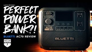 Great Capacity, PERFECT Size...The *NEW* Bluetti AC70 Powerbank