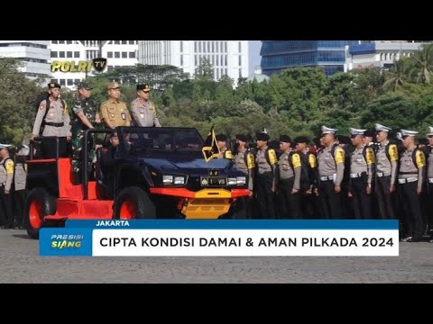 APEL GABUNGAN TNI POLRI PENGAMANAN TAHAPAN PEMUNGUTAN &amp; PENGHITUNGAN SUARA