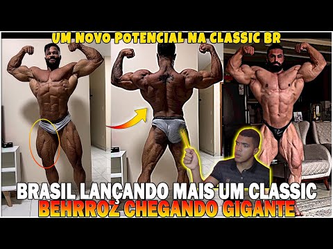 LUCAS MORAES THE CLASSIC MONSTER IN SEARCH OF THE PRO AT ARNOLD BRASIL + BEHRROZ WITH GIANT ARMS