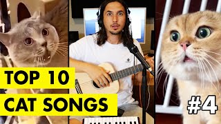 Top 10 Cat Songs by The Kiffness 2023