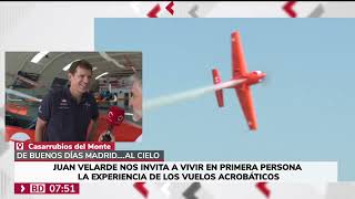 Juan Velarde entrena para el CEVA 2023 en Telemadrid