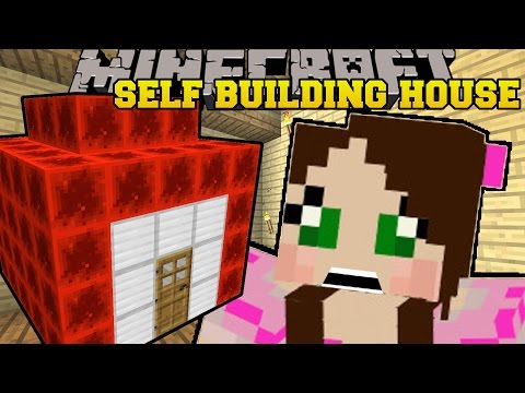 Minecraft: SELF BUILDING REDSTONE HOUSE!! - CURSE OF THE PUMPKIN PRINCE - Custom Map [2]
