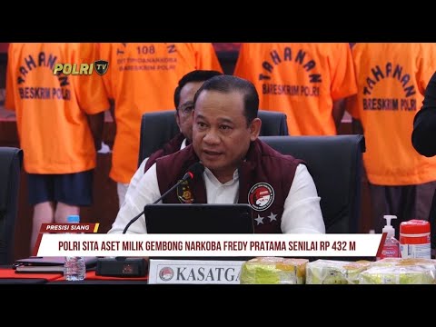 POLRI SITA ASET MILIK GEMBONG NARKOBA FREDY PRATAMA SENILAI RP 432 M