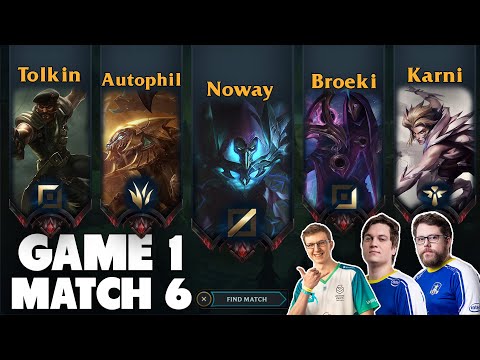 Prime League mit Noway4u, Broeki, Tolkin & Karni vs AF - Game 1 | Uncut Gameplay