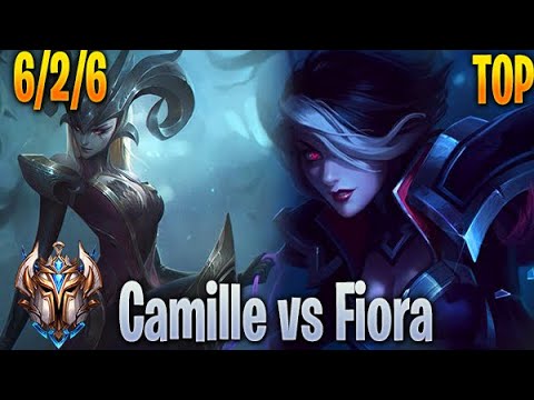 Camille vs Fiora - TOP - KR Challenger