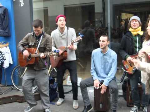 Уличные музыканты. Копенгаген.