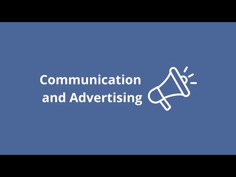 Communication and Advertising