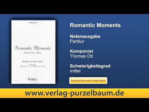 Romantic Moments, für Akkordeon-Orchester, von Thomas Ott