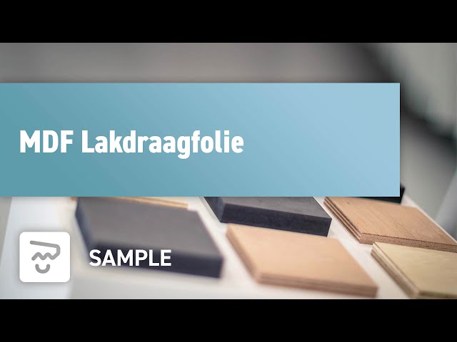 MDF Lakdraagfolie