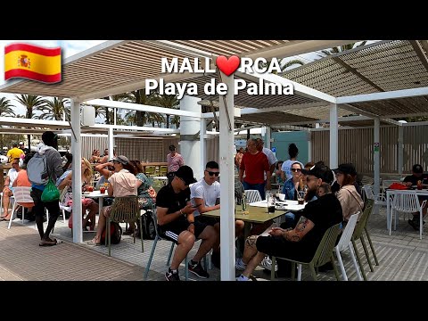 🇪🇸 Ballermann 6 today 🍻 Playa de Palma 🏝 Arenal Mallorca ❤8th May 2022 | Walking tour from Mega Park