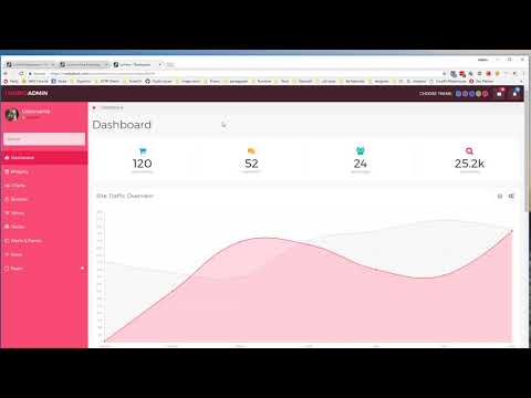 Lumino Bootstrap Admin Template Demo