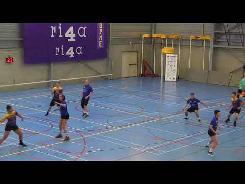 Zaalcompetitie 2018-2019 Riviera/Deurne - Minerva 24/11/2018