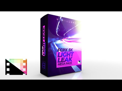 FCPX Light Leaks Mega Pack - A Professional Light Leak Mega Pack for Final Cut Pro X