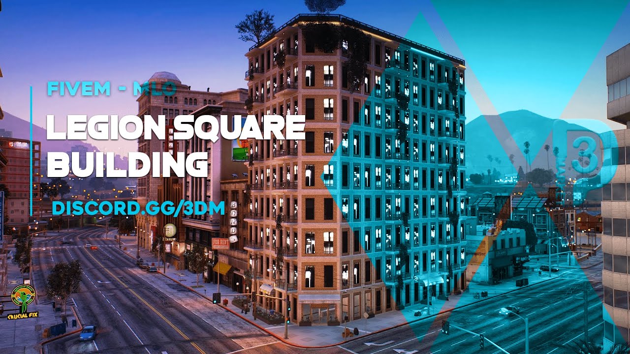 [ MLO] FiveM Maps | Legion Square Building 🏬 Thumbnail