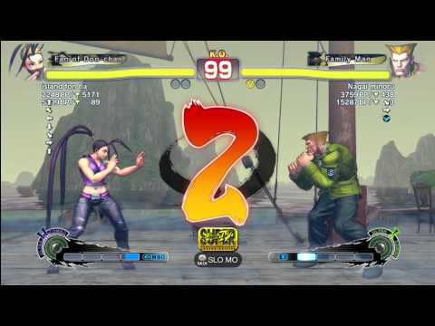 island fon fla (Ibuki) vs. Nagai minoru (Guile)