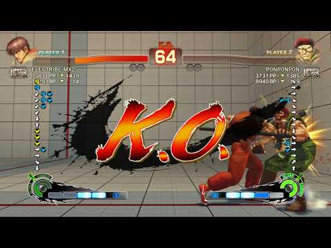 USFIV~ Guy (ELECTRIBE MX2) vs. Rolento (P0NP0NP0N) HD (2)
