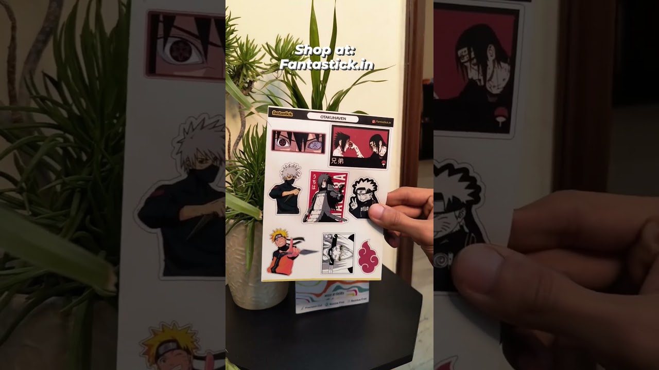 🎨 Anime Sticker Sheet Unboxing! | Naruto, One Piece & More! 😍