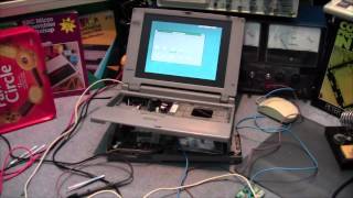 Dead 1995 Toshiba Laptop Repair & Cleanup ( 410CDT Satellite Pro )
