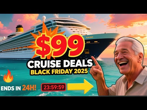 TOP 10 Black Friday Cruise Deals 2025 - Ending in 24 Hours!