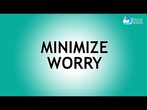 2023-02-01 Minimize Worry - Ed Lapiz