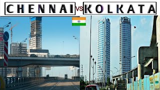 KOLKATA vs CHENNAI - Views & Facts || Chennai || Kolkata || Tamilnadu || West Bengal || Plenty Facts