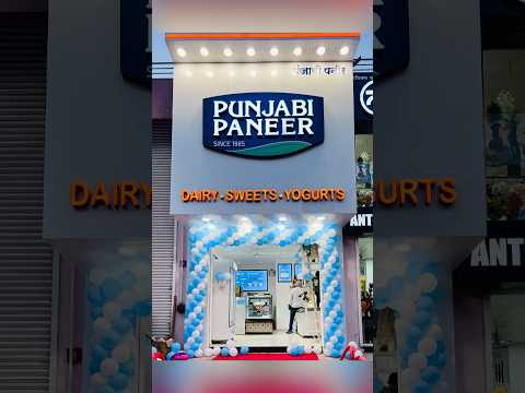 Modern dairy design 🤩 | Interior design | Pune | commercial design | #shorts