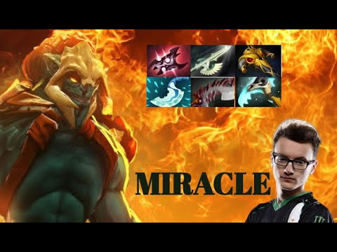 MIRACLE [HUSKAR] MID LANE VS TINKER - IMMORTAL PRO GAMEPLAY | DOTA 2 7.24