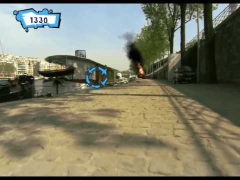 Rayman Raving Rabbids 2: gameplay in Paris [UK]