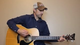 Drinking Again - Luke Bryan - Guitar Lesson | Tutorial