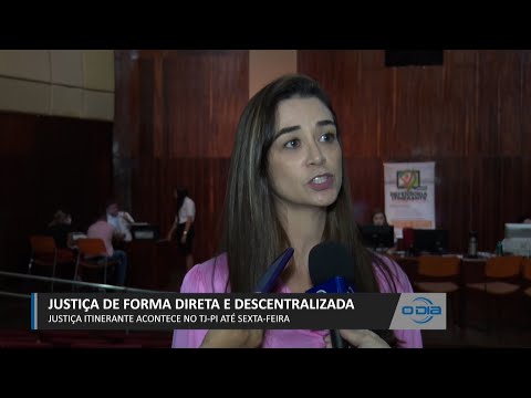 Justiça itinerante acontece no TJ-PI até Sexta-Feira 08 02 2023