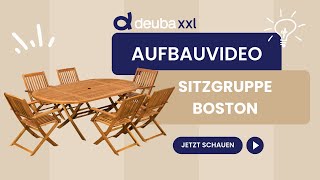 Aufbauvideo Boston Sitzgruppe