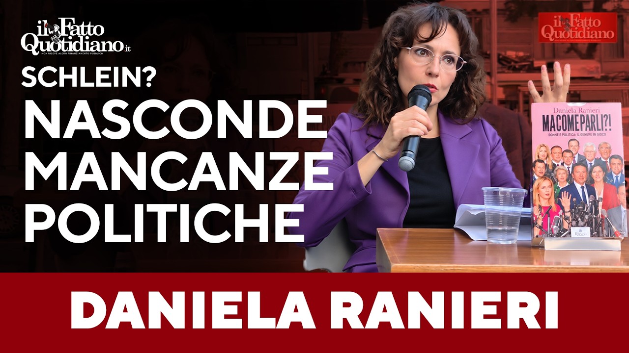 Daniela Ranieri con Barbacetto: “Linguaggio incomprensibile di Schlein? Nasconde mancanze politiche”