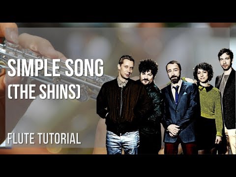 How to play Simple Song by The Shins on Flute (Tutorial)