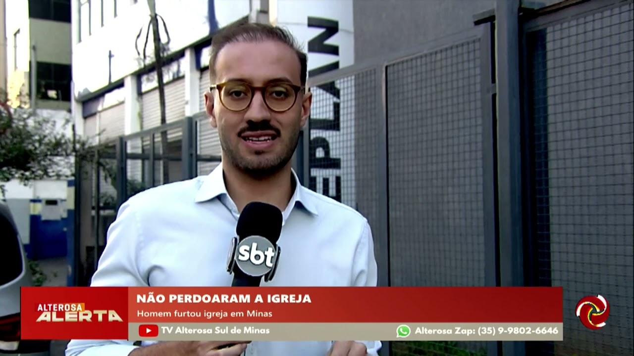 Homem é preso após furtar igreja na capital mineira