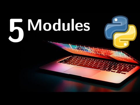 Do you know these 5 essential python modules