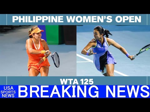 LIVE Alex Eala vs Camila Osorio – WTA 125 Philippine Open quarterfinals