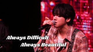 4K 250227 우석 Wooseok Always Difficult Always Beautiful 78 Live