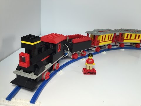 LEGO Vintage 119 Super Train Set - From 1968 - plus 157 direction changer