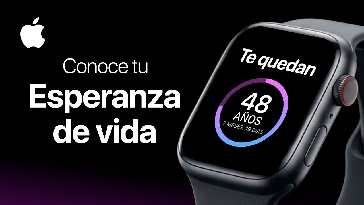  Apple Watch: Conoce tu esperanza de vida