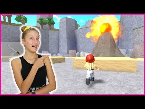 Escaping the Volcano on My Island!
