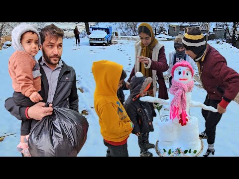A Snowy Day of Worry and Care | Salahaddin Takes the Children to the Doctor ❄️❤️