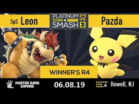 Platinum Star Smash S2:E3 - SpS | Leon (Bowser) vs Pazda (Pichu) - Winner's R4