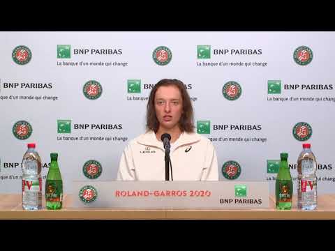 'It was the perfect match for me' Swiatek on her win over Halep