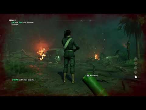Lets Play Far Cry 5 Hours of Darkness (blind) part 1: welcome to Nam