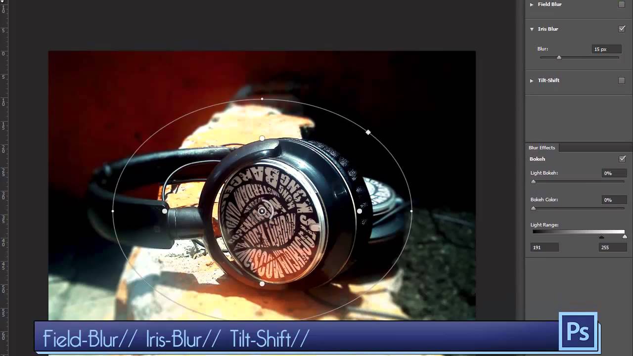 Russell Brown: Tips and Techniques for Using Tilt Shift, Iris Blur, and Field Blur in Photoshop CS6